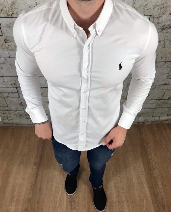 Camisa Manga Longa PRL Branco-40075