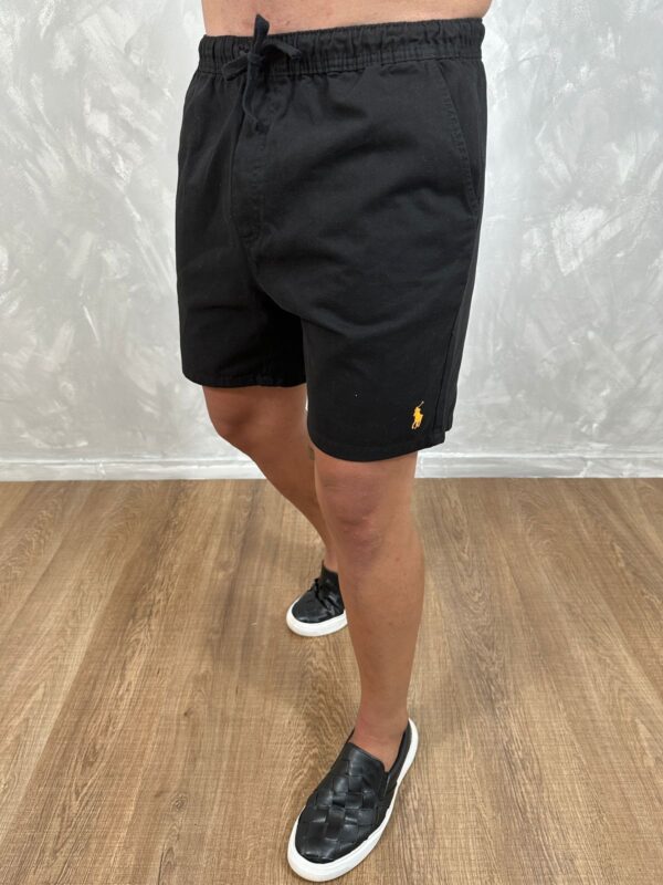 Short Sarja PRL Preto-3705 - Image 2