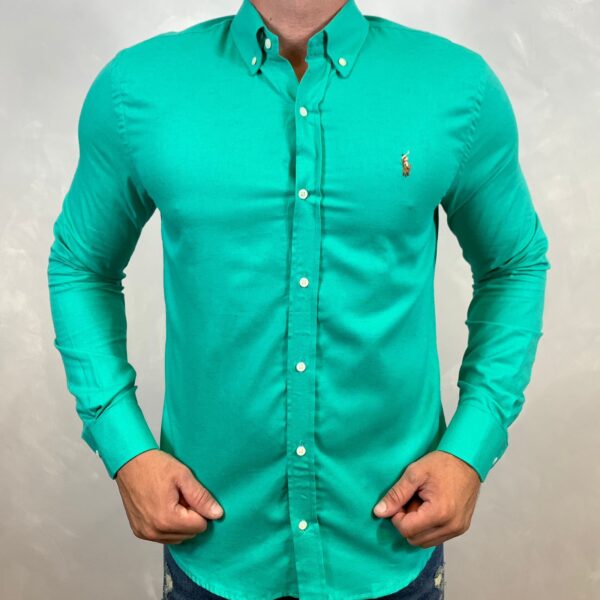 Camisa Manga Longa PRL Verde-40421